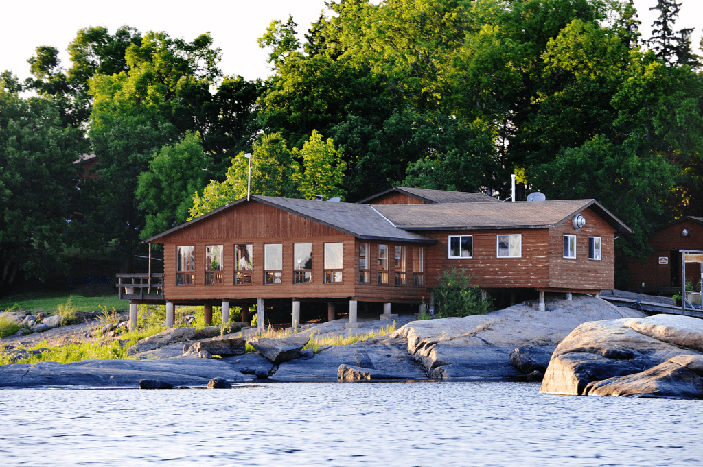 Cabin by Water